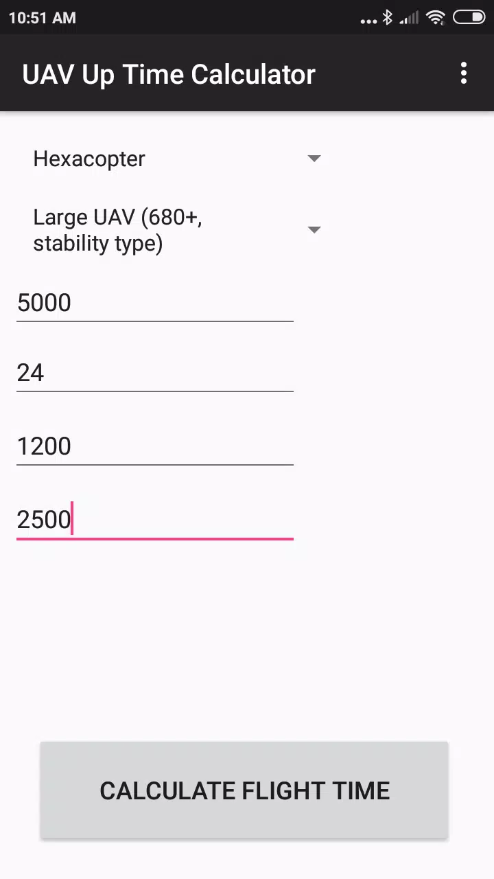 Drone Flight Time Calculator APK for Android Download