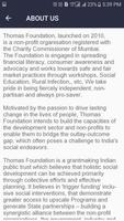 Thomas Foundation screenshot 1