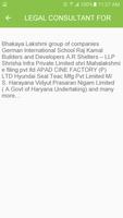 ADVOCATEKRISHNA & ASSOCIATES Ekran Görüntüsü 3