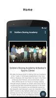 Soldiers Boxing Academy poster