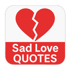 Sad Lonely painful Love Quotes icône