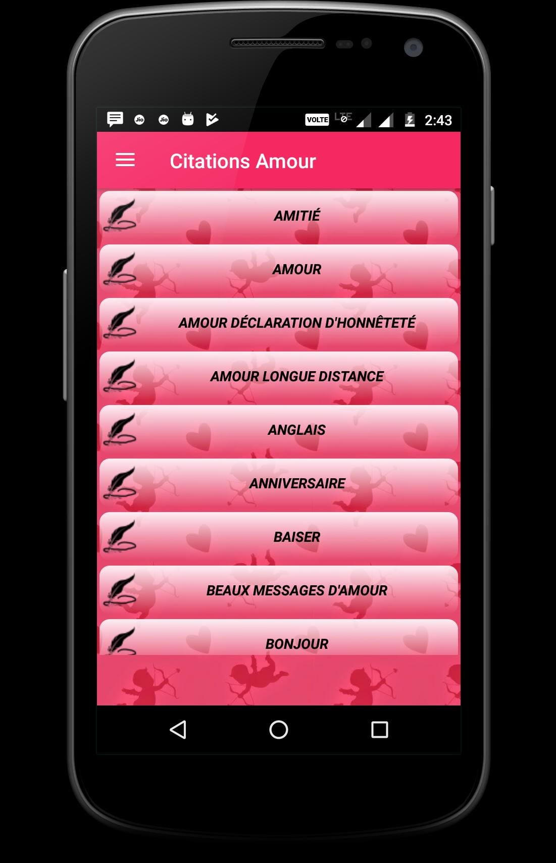 Citations Et Poemes D Amour Pour Android Telechargez L Apk