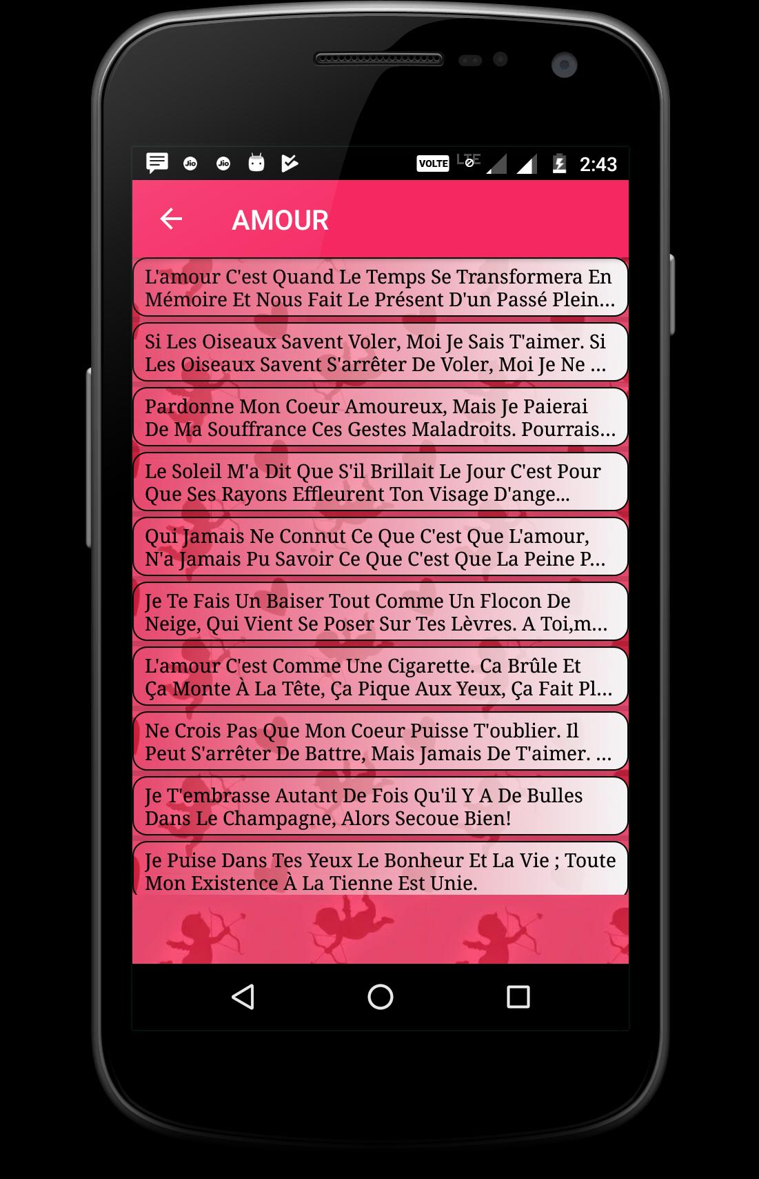 Citations Et Poemes D Amour For Android Apk Download