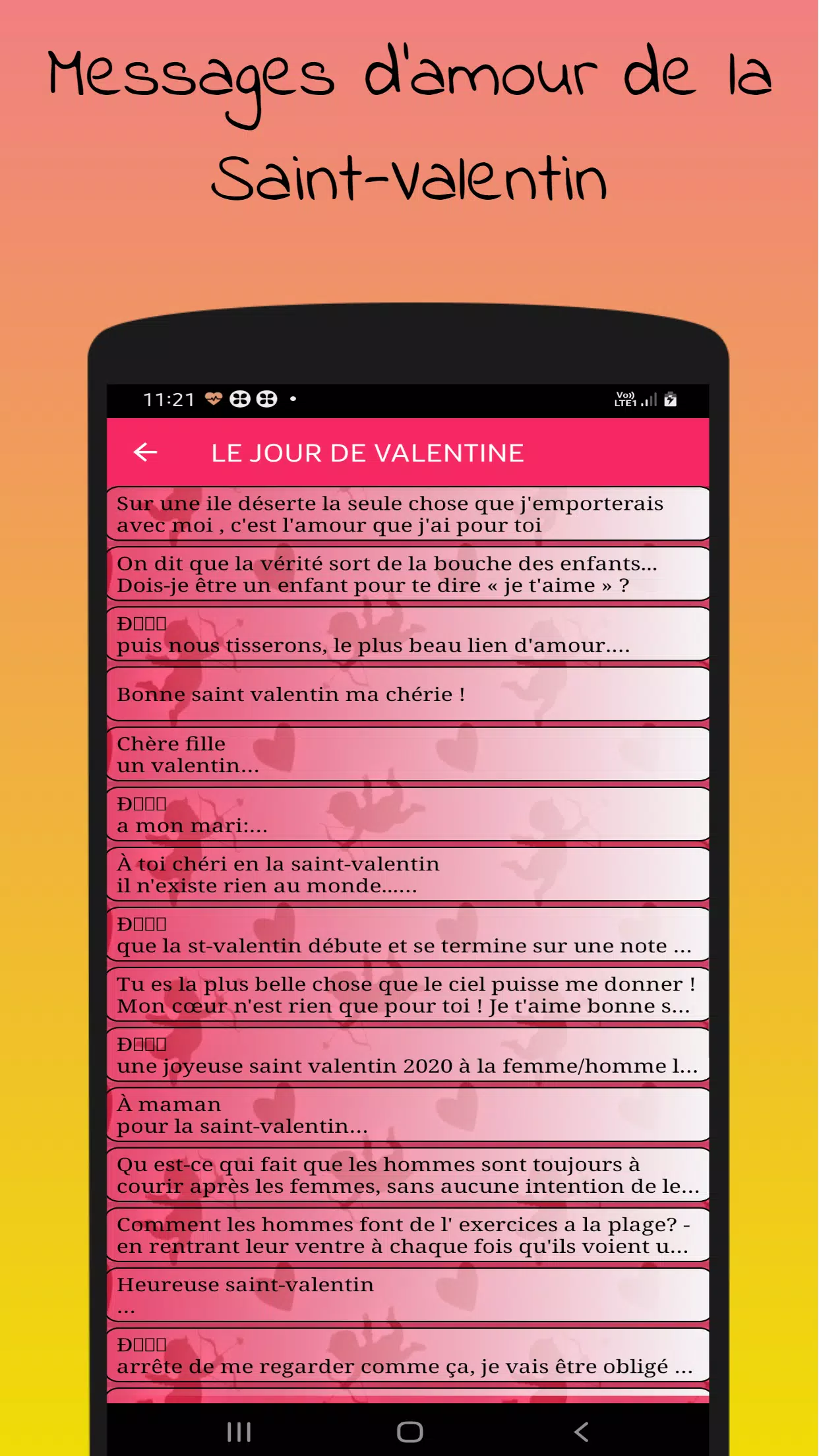 Messages Et Poemes D Amour For Android Apk Download