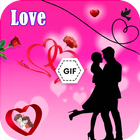 Love Couple GIF-icoon
