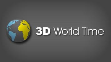 3D World Time Affiche