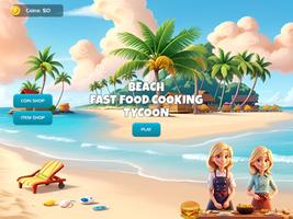 Beach Fast Food Cooking Tycoon পোস্টার