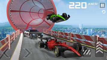 Formula Car Stunt Games syot layar 1