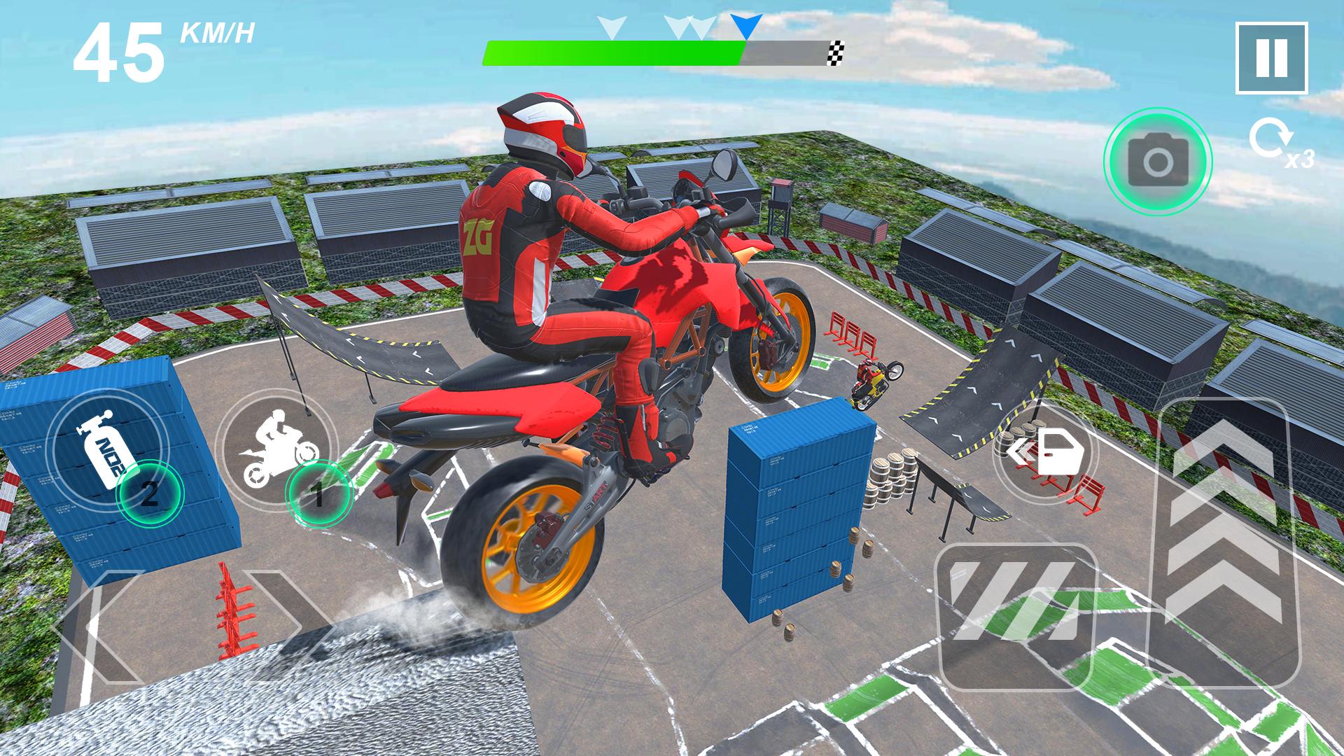 Download do APK de Tron Bike Stunt Racing Jogos de corrida de moto 3D para  Android