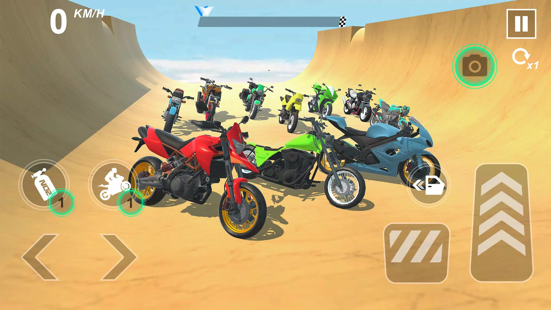Moto X3M Bike Race Game - Passando Por Leveis Quase Impossíveis