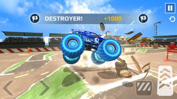 Car Games: Monster Truck Stunt capture d'écran 3