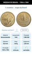 Moedas do Brasil - 1945 a 1964 تصوير الشاشة 1