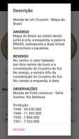 Moedas do Brasil - 1945 a 1964 تصوير الشاشة 2