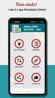 Simulados Detran الملصق