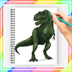 Comment dessiner un dinosaure