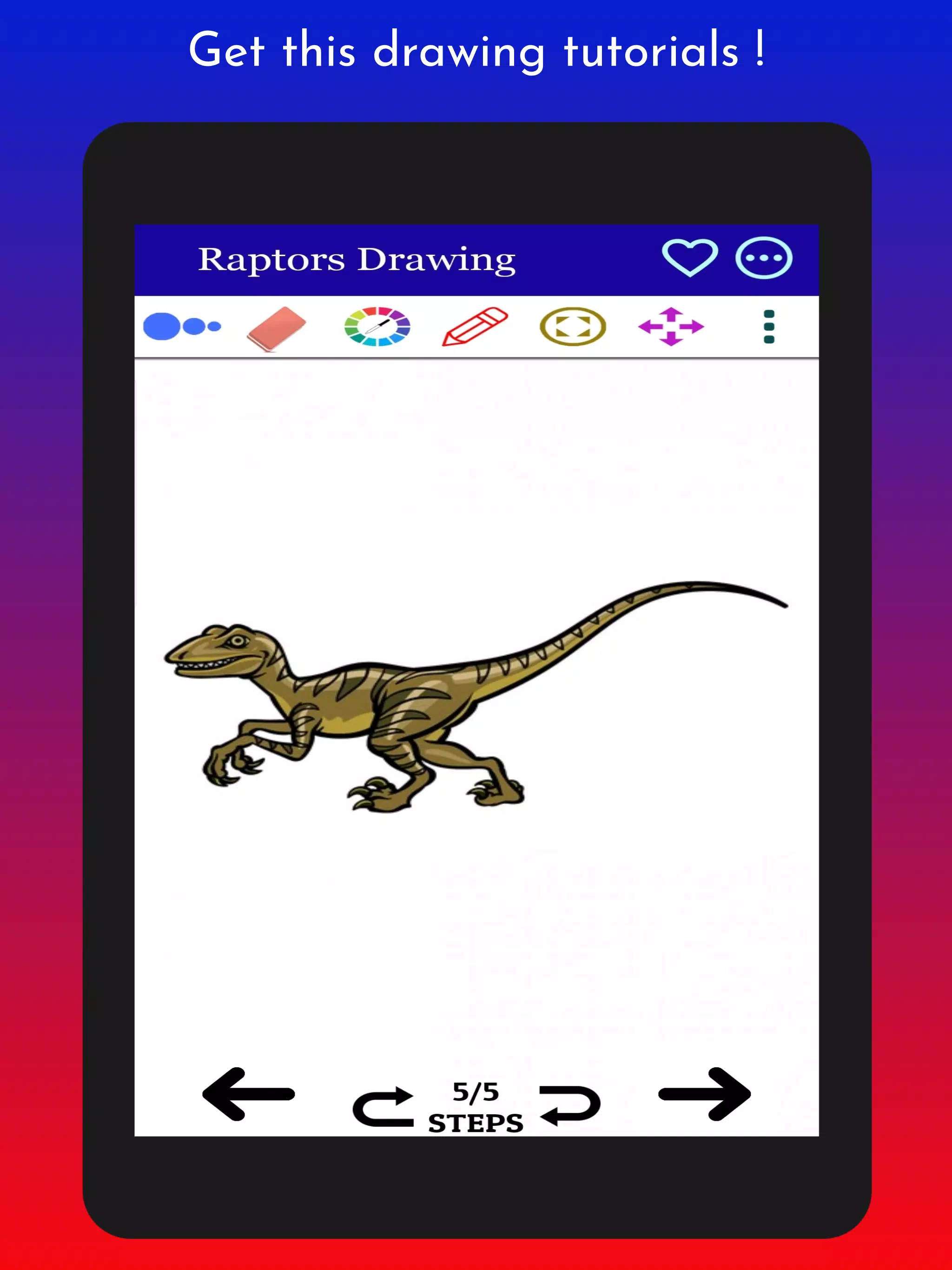 Descarga de APK de Cómo dibujar dinosaurio para Android Descarga de APK de Cómo dibujar dinosaurio para Android