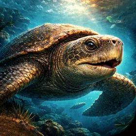 Archelon: Sea Turtle Dino Sim