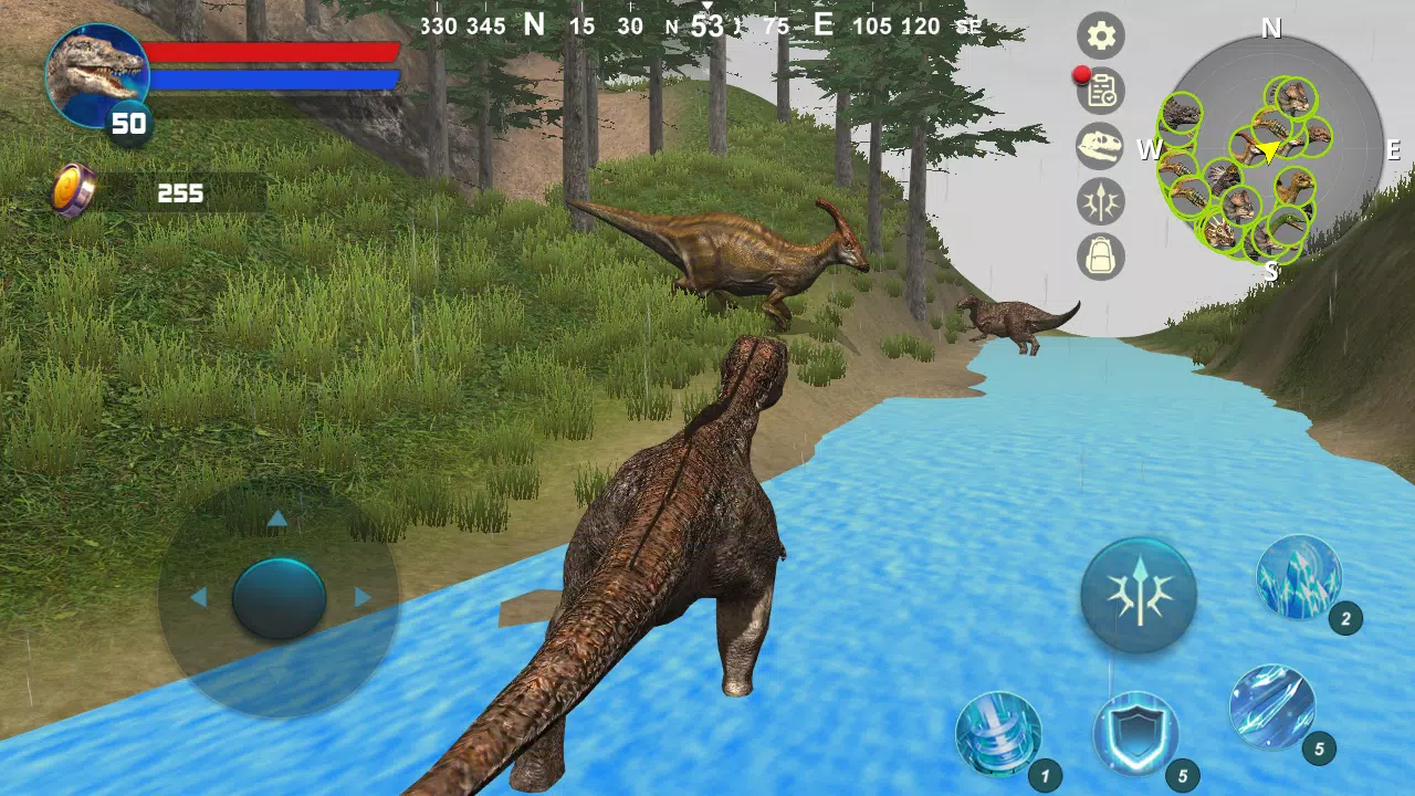 Jogo de Dinossauro Para Celular Baryonyx Simulator Android Gameplay 