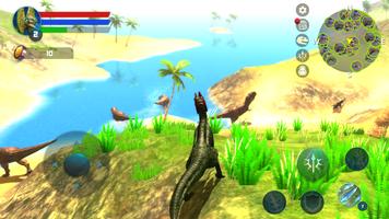 Dilophosaurus Simulator اسکرین شاٹ 1