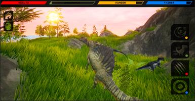 Spinosaurus games 3d Dinosaur Plakat