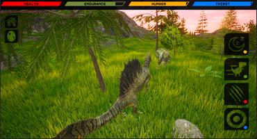 Spinosaurus games 3d Dinosaur capture d'écran 3
