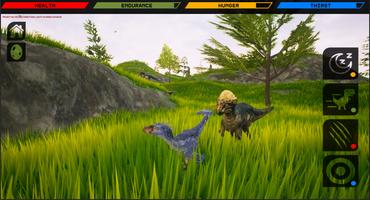 Deinonychus Dinosaur Simulator Affiche