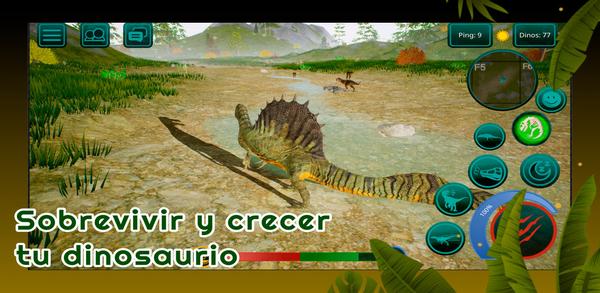 Cómo descargar e instalar Dinosaurios en línea Simulador en el móvil image