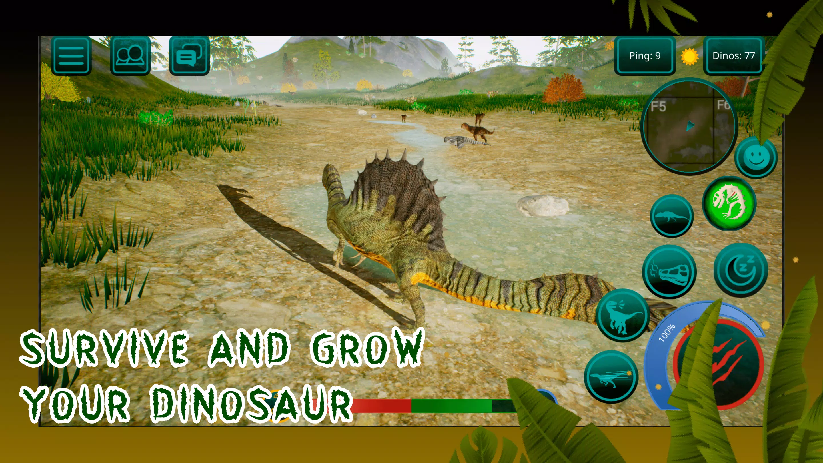 Online Dinosaurs Survival Game APK for Android Download