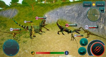 Online Dinossauros: Simulador Cartaz