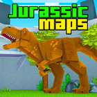 Jurassic craft - dino maps icône