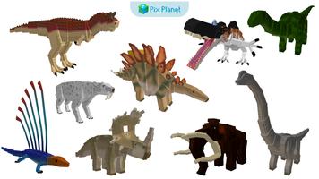 Jurassic Craft Dino for MCPE plakat