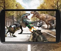 Jurassic Survival Dinosaur Shooter in AR capture d'écran 2