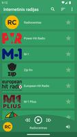 Lithuanian radio stations poster