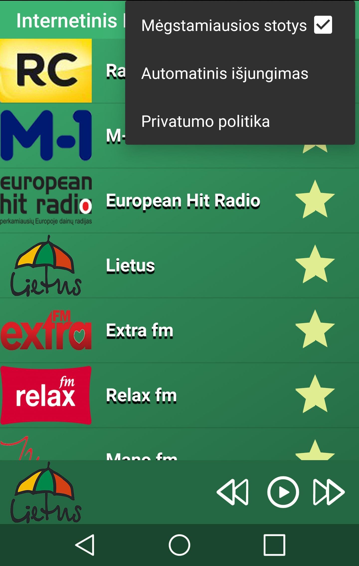 Lithuanian radio stations for Android - APK Download