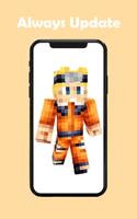 Naruto Skins Pack For Minecraft پوسٹر