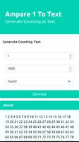 Ampare Count To Text Free poster