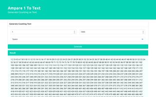 Ampare Count To Text Free screenshot 2