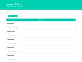 Ampare File Size screenshot 1