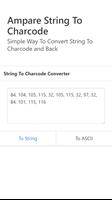 Ampare String To Charcode screenshot 1