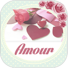 Love Quotes in French – Create Romantic Love Cards آئیکن