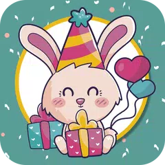 Happy Birthday Greeting Cards - Stickers APK download