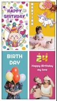 Happy Birthday Greeting Cards - Stickers ภาพหน้าจอ 1