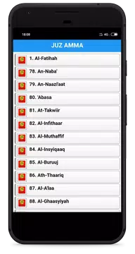 Screenshot 2 for Juz Amma Offline - MP3 & Terje