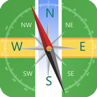 Compass Maps: Directions, Navigation, Live Traffic आइकन