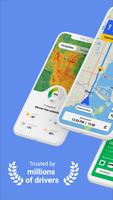 GPS+ Maps, Navigation, Traffic Affiche