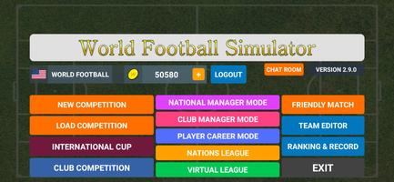 World Football Simulator Poster