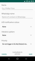 Notification Assistant for Wha スクリーンショット 1