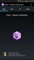 ICalc - Ingress Calculator الملصق