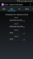 ICalc - Ingress Calculator اسکرین شاٹ 1