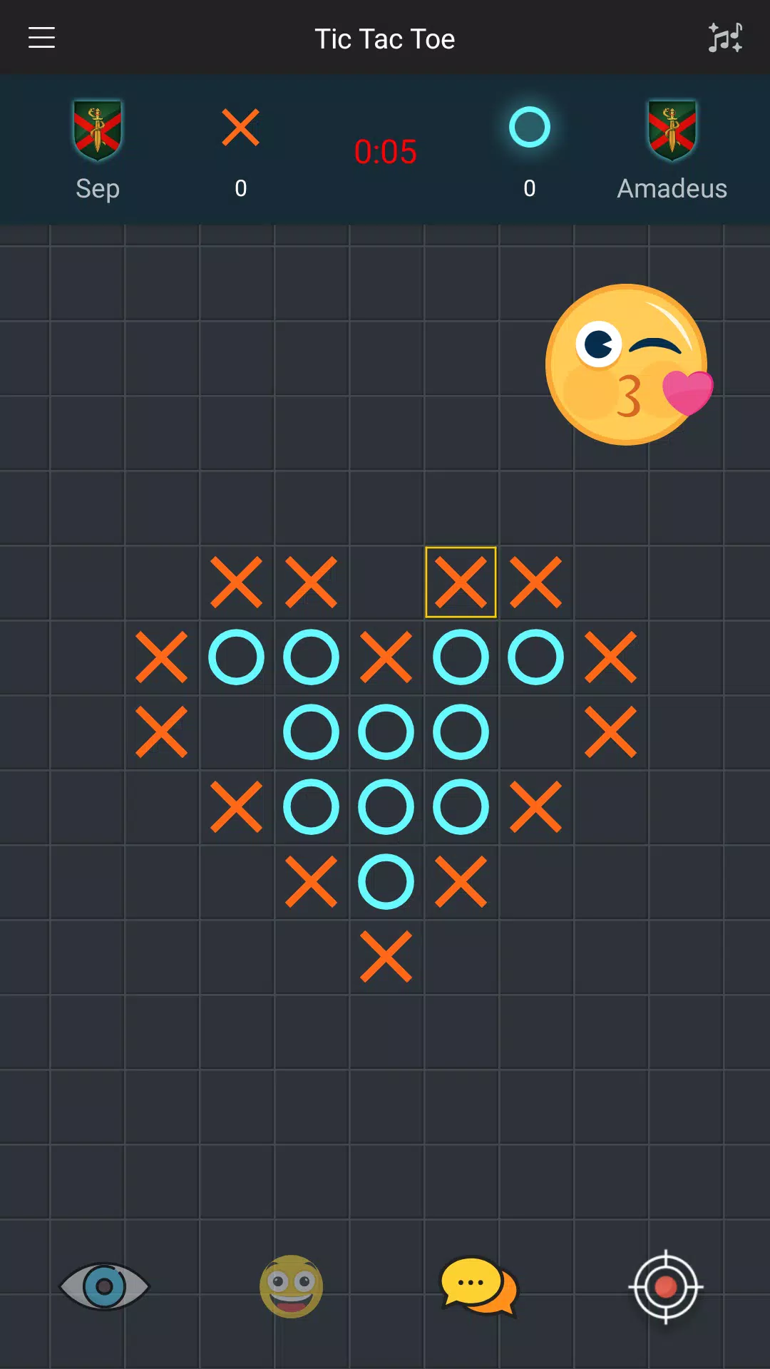 Play Tic Tac Toe online - the best multiplayer version of the game